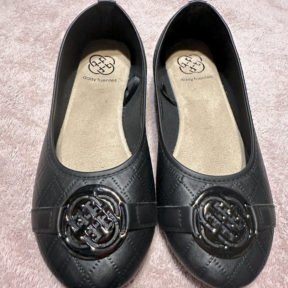Black flats